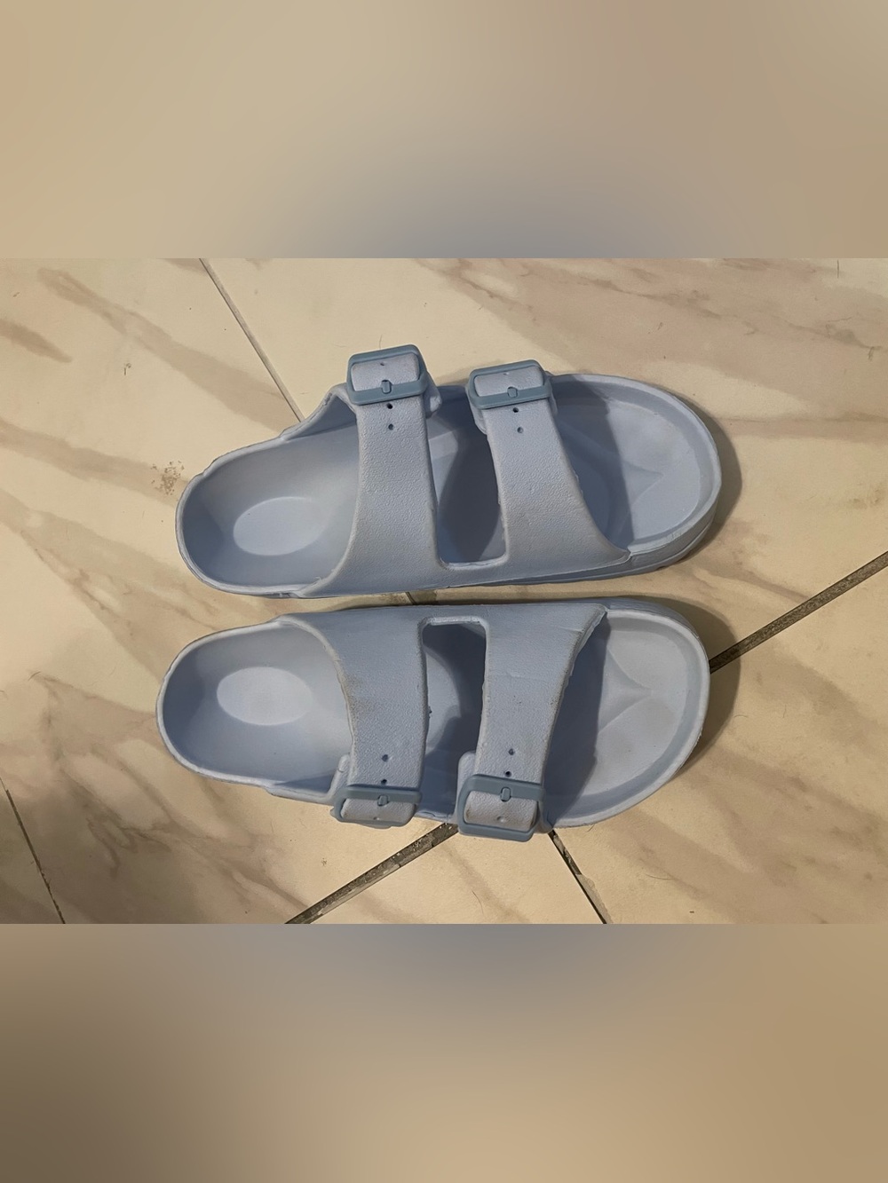 Birkenstock rubber sandals